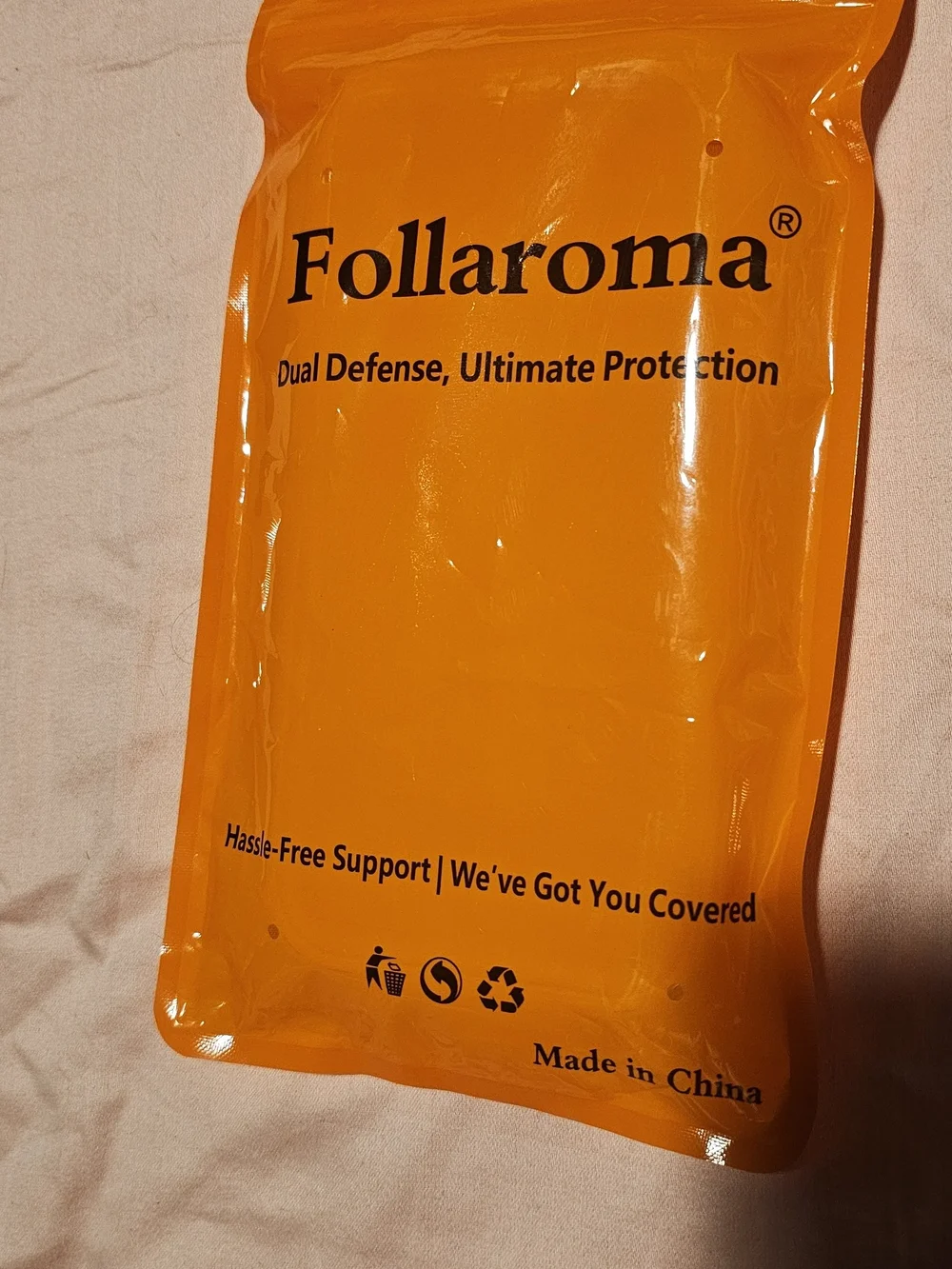 Follaroma Clear iPhone 17 Pro Max Protective Case